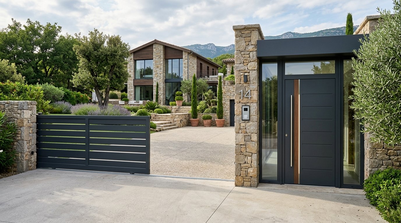 Portes d'Entrée & Portails Sur-Mesure à Orléans